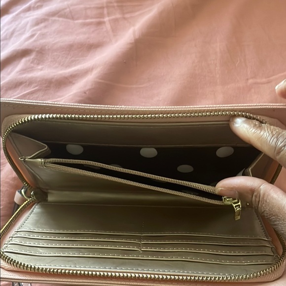 Anne Klein Blue and Pink Women's Clutch - Picture 7 of 7